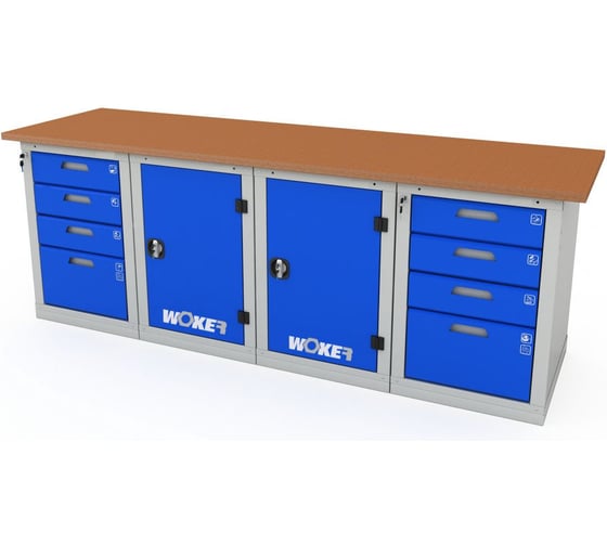 Верстак четырехтумбовый ДВК WOKER PRO 44114.2400 ER-00020692 1