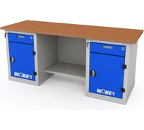 Верстак двухтумбовый ДВК WOKER PRO 2202.2000 ER-00020060