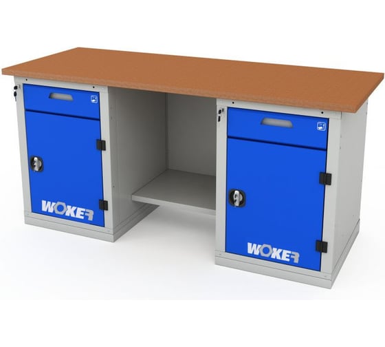 Верстак двухтумбовый ДВК WOKER PRO 2202.1800 ER-00020059 1