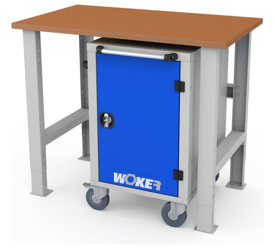 Стол рабочий стационарный WOKER PRO 08.1200 ДВК ER-00019249