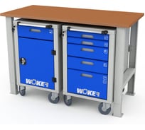 Стол рабочий стационарный ДВК WOKER PRO 12.1500 ER-00019560