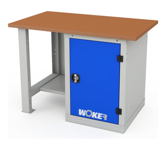 Верстак однотумбовый ДВК WOKER PRO 1001.1200 ER-00020531 1