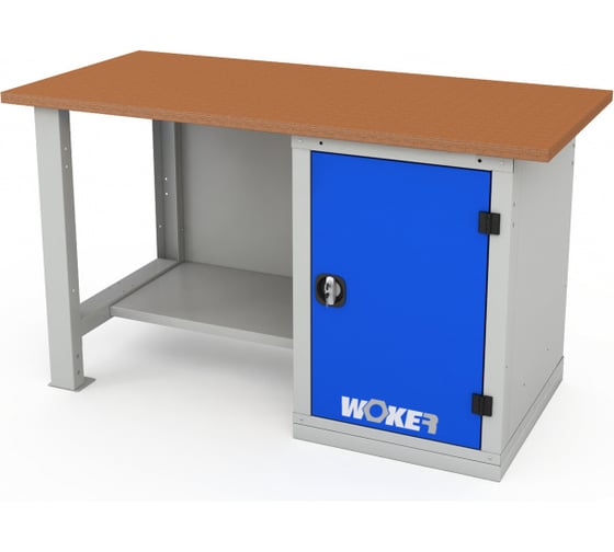 Верстак однотумбовый ДВК WOKER PRO 1001.1500 ER-00020532 1