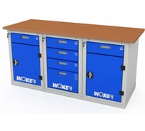 Верстак трехтумбовый ДВК WOKER PRO 3242.1800 ER-00020627