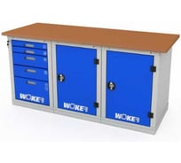 Верстак трехтумбовый ДВК WOKER PRO 3511.1800 ER-00020631