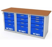 Верстак трехтумбовый ДВК WOKER PRO 3545.1800 ER-00020641
