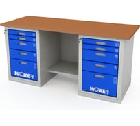 Верстак двухтумбовый WOKER PRO 2505.1800 ДВК ER-00020441