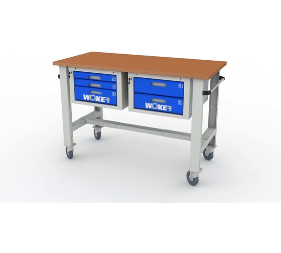 Стол рабочий мобильный WOKER PRO 04.2000 ДВК ER-00019137 1