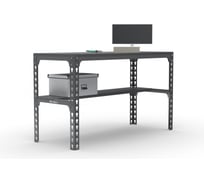 Стол металлический ООО Металекс 750х1100х600 мм, серый 112122