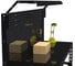 Стол металлический ООО Металекс серия SUN 750x1200x400, с выдвижными ящиками, перфопанелью и комплектом освещения, черный 112424 7