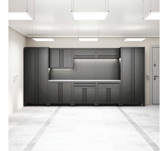 Тумба с дверцами + шкафчик с дверцами GREENBERG BOREX TD-P1-S2