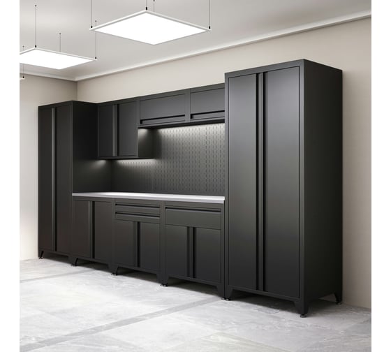 Тумба с дверцами + шкафчик с дверцами GREENBERG BOREX TD-P1-S2