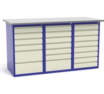 Верстак слесарный трехтумбовый Святогор СВ-3Т.06.07.08.16