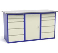 Верстак слесарный трехтумбовый Святогор СВ-3Т.05.01.05.16