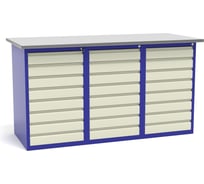 Верстак слесарный трехтумбовый Святогор СВ-3Т.08.08.08.16