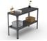 Стол-верстак Metalex ООО 950x1000x600 одна полка, серый 111589 7