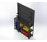 Стол-верстак Metalex 950x1600x600 (с бок. полками, двумя перфопанелями и комп. аксессуаров) серый / ООО Металекс 111703 2