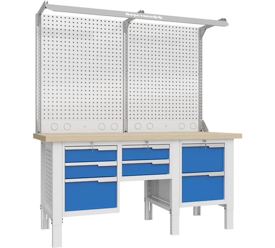 Верстак слесарный Верстакофф CTR 1802.S123.13-2FR 124678 1