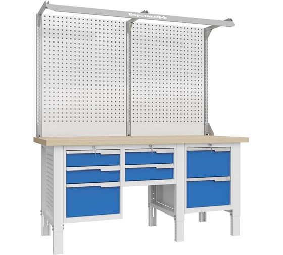 Верстак слесарный Верстакофф CTR 1802.S123.13-2F 124483 1