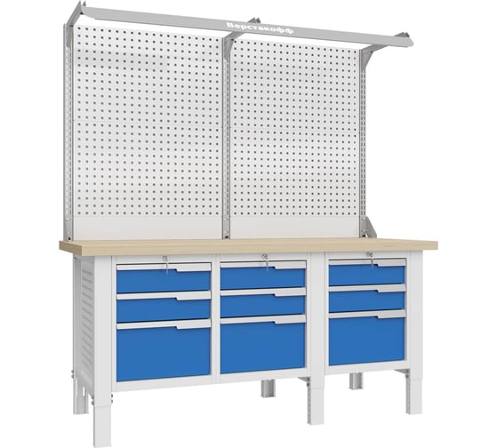 Верстак слесарный Верстакофф CTR 1802.S333.13-2F 124485 1