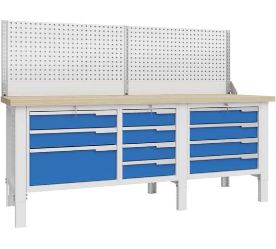 Верстак слесарный Верстакофф CTR 2202.S4L34.24-1 124164 1