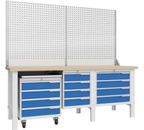 Верстак слесарный Верстакофф CTR 2202.S4L4M4.2-2 124494