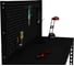 Стол-верстак ООО Металекс 950x1500x400 (одна полка) + перфопанель с комплектом аксессуаров (чёрный) / 117195 3
