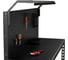 Стол-верстак ООО Металекс серия SUN 950x1100x400, одна полка + перфопанель с комплектом освещения, чёрный 117494 2