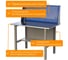 Стол верстак IRONMEBEL ML 1400 с экраном M-SMLMDCE1400new 5