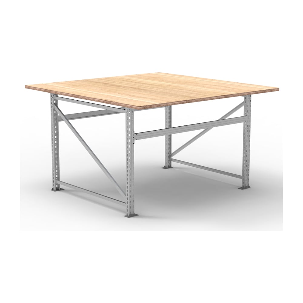 Монтажный стол-верстак IRONMEBEL Worktop Montage 1500х1500 M ...