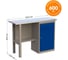 Металлический верстак с тумбой IRONMEBEL CL 1200 M-OCLMDC1200new 2