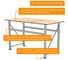 Монтажный стол-верстак IRONMEBEL Worktop Montage 1500х750 M-DMV1500750 4