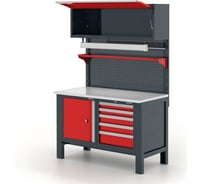 Верстак двухтумбовый FERRUM Premium 1310x640x1950h мм 11.3105/1-7016/3000