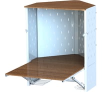 Угловой стол навесной МеталлКарт is62