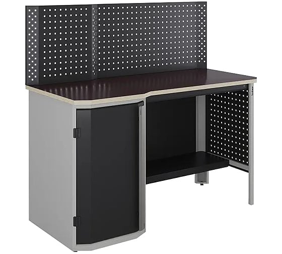 Верстак слесарный однотумбовый Kobor Expert MW.1L/P1-120/70 95406 1