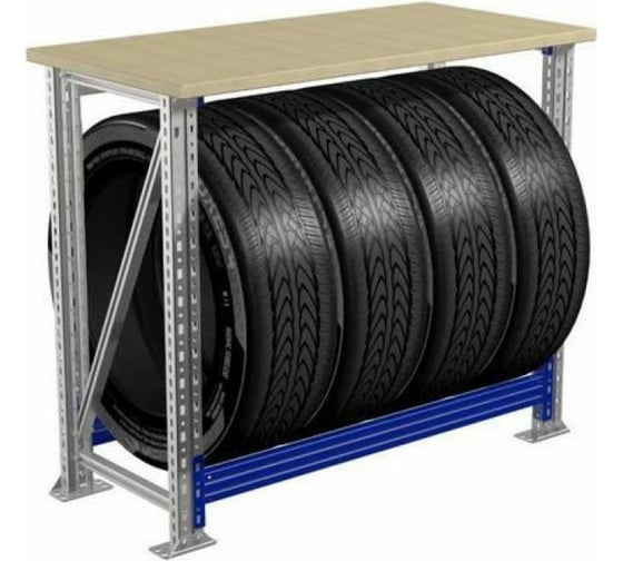 Верстак IRONMEBEL Крепыш 100x50x86 M-KREP1