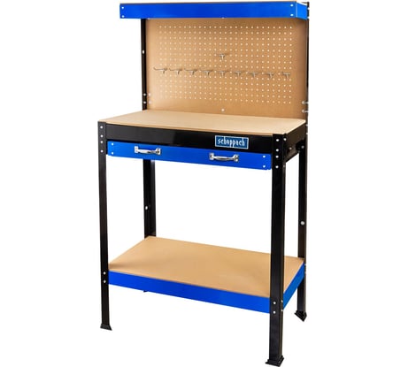 Верстак Scheppach слесарный, металлический, 800х400х1400мм Sch-TW-WT00301(62810)