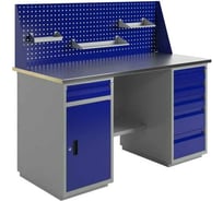 Верстак с драйвером и тумбой 1600, комплект, Gigant GTDR-16