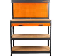 Верстак металлический Forsage 1000х400х1400мм с одной выдвижной полкой ,пр-во Беларусь F-WT00305(63836)