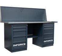 Верстак с драйверами и экраном Inforce 1800х686х1350 05-01-011