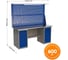 Верстак двухтумбовый IRONMEBEL ML5/ML5 с экраном 1400 и освещением M-ML5ML5MDCE1400ос 2