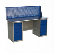 Верстак двухтумбовый IRONMEBEL ML5/ML5 с экраном 1400 M-ML5ML5MDCE1400