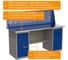 Верстак двухтумбовый IRONMEBEL ML5/ML5 с экраном 1400 M-ML5ML5MDCE1400 4