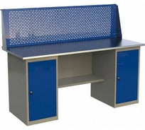 Верстак двухтумбовый IRONMEBEL ML/ML с экраном 1400 M-MLMLMDCE1400