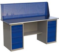 Верстак двухтумбовый IRONMEBEL ML5/ML5 с экраном 1800 M-ML5ML5MDCE1800