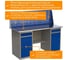 Верстак двухтумбовый IRONMEBEL ML1/ML1 с экраном 1800 M-ML1ML1MDCE1800 4