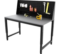 Регулируемый верстак-стол с одинарной перфопанелью, 1200x700 мм GREENBERG VERSTAK_REG_P1_1200х700