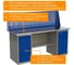 Верстак двухтумбовый ML/ML с экраном 1600 IRONMEBEL M-MLMLMDCE1600 4