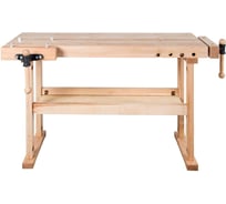 Верстак столярный PINIE деревянный 1490х650х850мм, t=80мм HeavyDuty1500D20