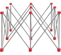 Подстолье складное DLT Сороконожка, 1,5м_1,5м, нержавейка, версия Lite, арт. 3889